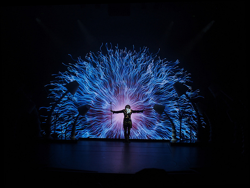 ステージが1つ1つ絵画のように美しい