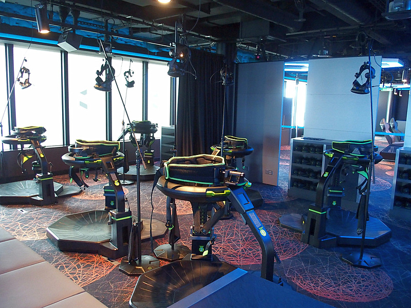 ESC Experience Labに設置したVirtuix Omniと