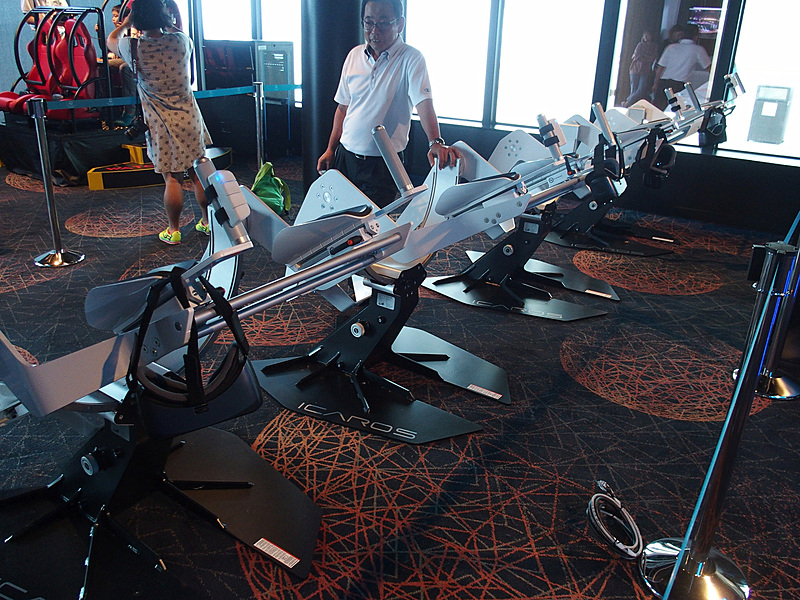 iCAROSは4台を備えている