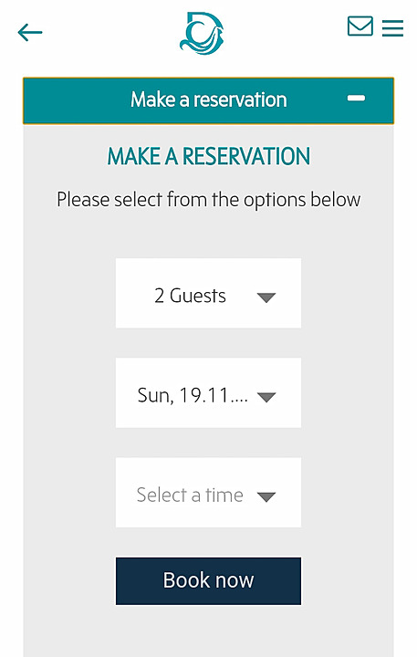 店によってはオンライン予約も可能だ