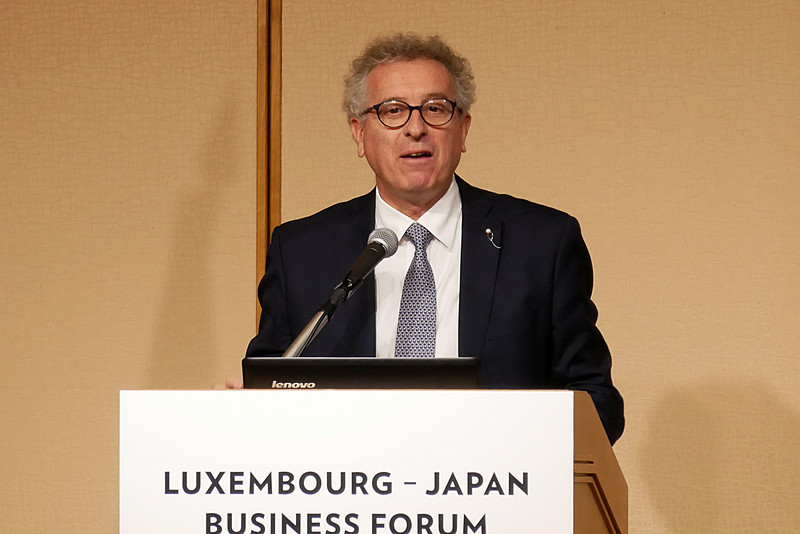 ルクセンブルク 財務大臣のピエール・グラメーニャ氏は、ルクセンブルクおよび欧州の経済状況を説明した