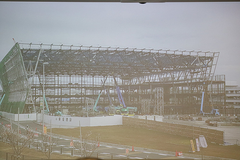 建設が進むFLIGHT OF DREAMS