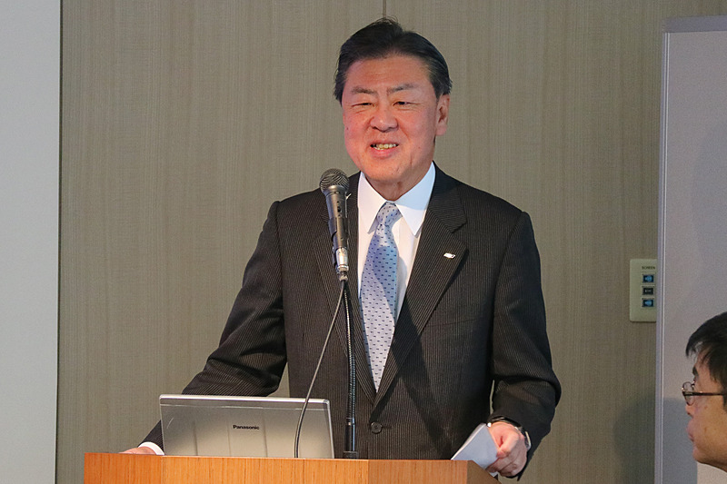 全日本空輸株式会社 代表取締役副社長 志岐隆史氏