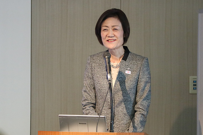 日本航空株式会社 代表取締役専務 大川順子氏