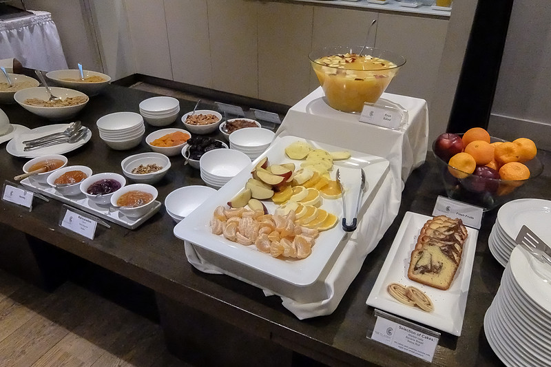 朝食はビュッフェスタイル