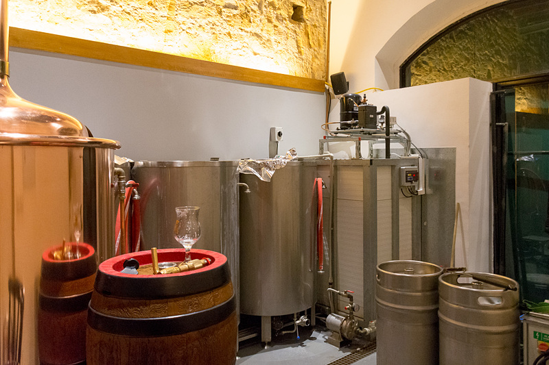 さまざまなビールを自家醸造している