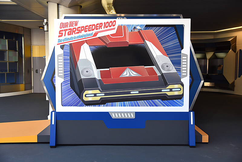 スタースピーダー1000に搭乗中の写真が手に入る