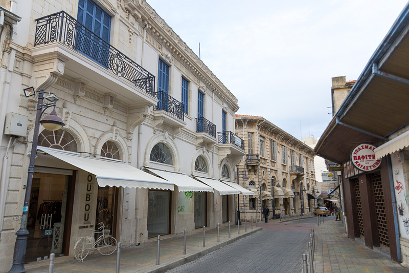 リマソール旧市街の街並み