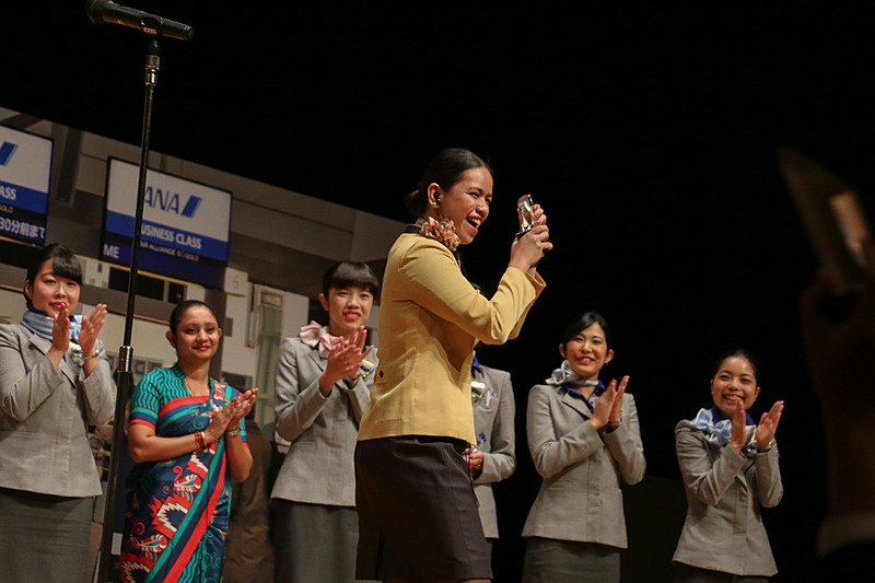 準グランプリを受賞したマニラ空港のSantiago Rozziel氏