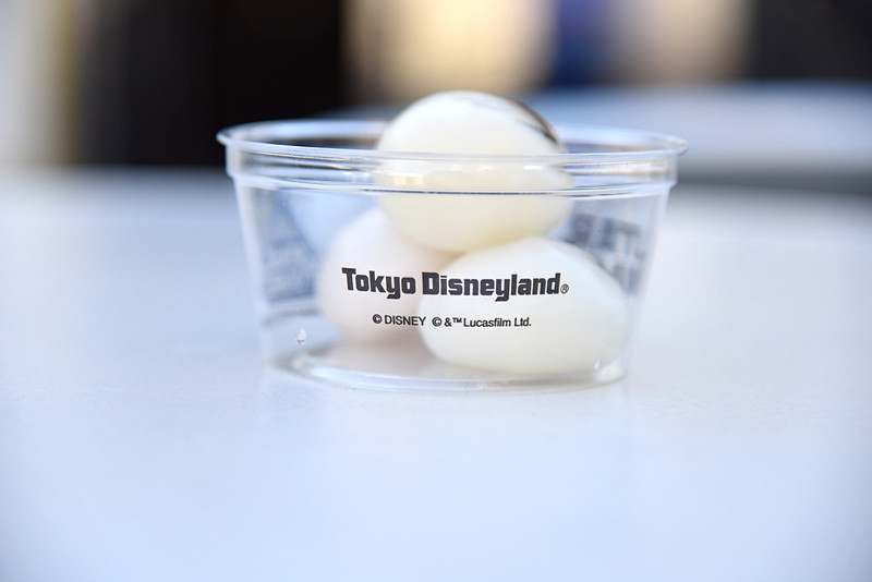 ケースはアトラクション、映画「スター・ウォーズ」シリーズ、さらに東京ディズニーランドのロゴ入りトリプルネーム仕様