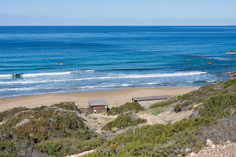 ウミガメの産卵地として保護されているララ・ビーチ（Lara Beach）