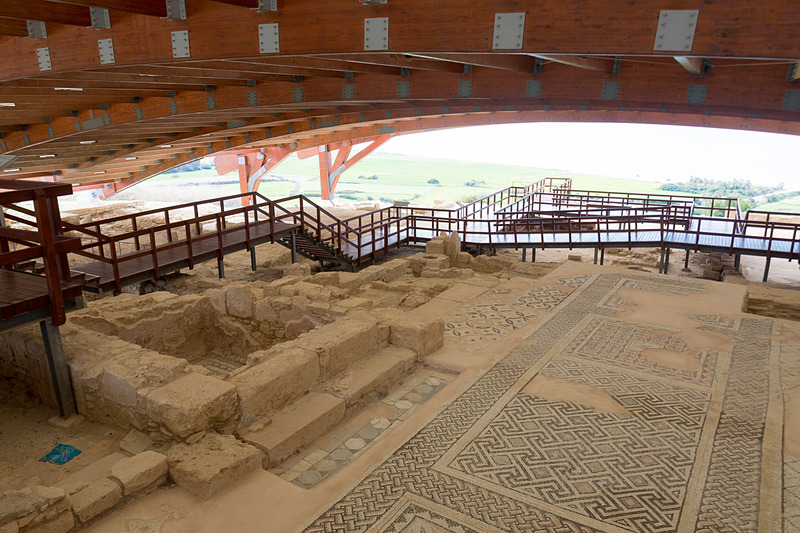 ヘレニズム期、ローマ帝国期、東ローマ帝国前期の遺跡が集中している