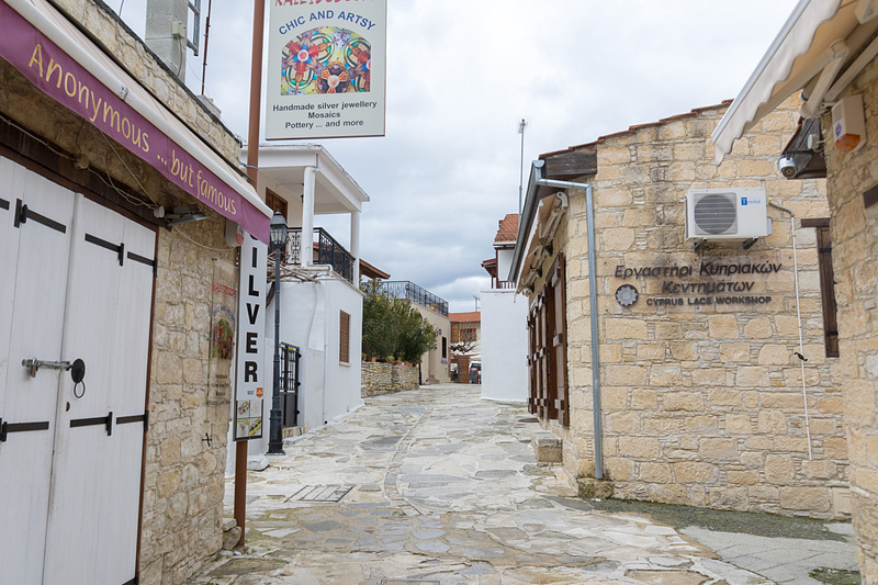 1月かつ標高800～900mということでやや寒い土地柄だが、古さを残す街並みは歩いているだけで和む