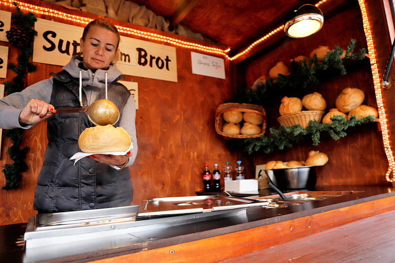 ゴロゴロした牛肉がたっぷりと