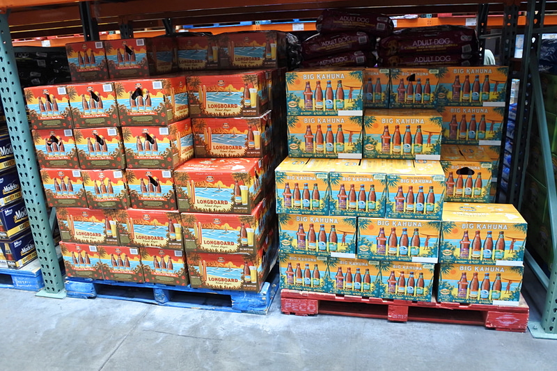 KONA BREWING CO.の「LONG BOARD ISLAND LAGER」などの地ビールなどもお得に手に入る