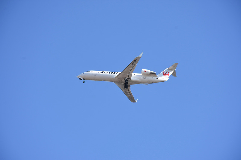 ゴーアラウンド。ギアが出ているのが分かる