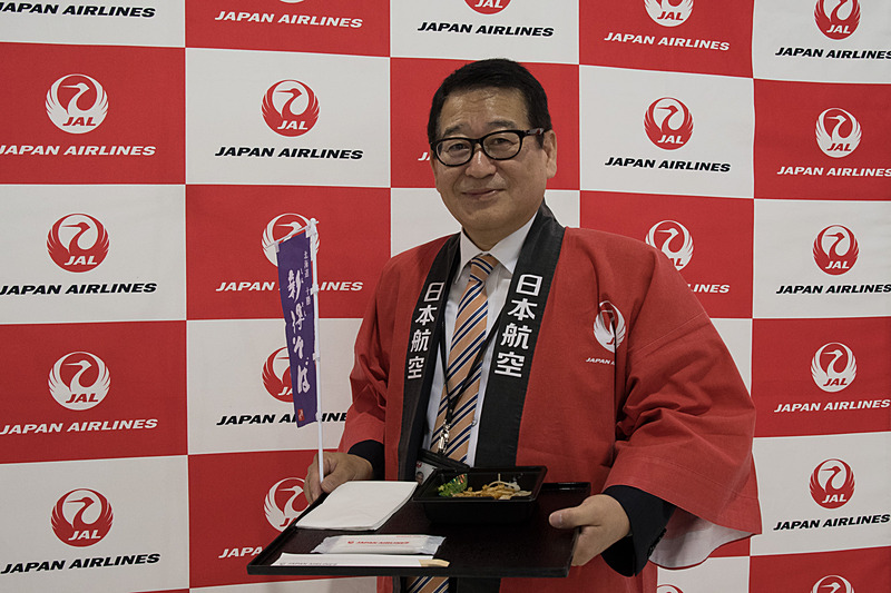 日本航空株式会社 成田空港支店長 石橋正二郎氏