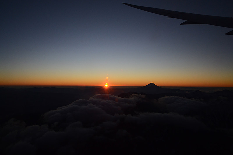 太陽が出てきた