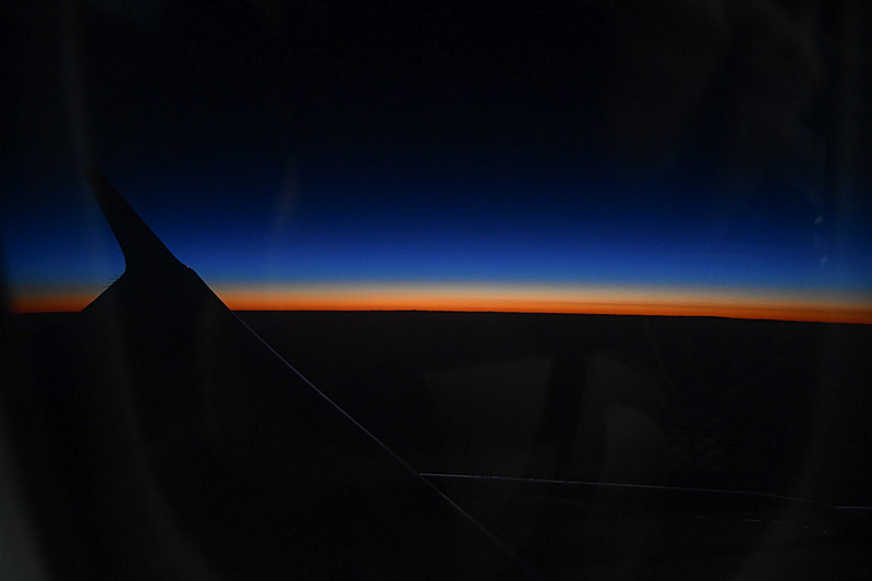 6時25分ごろの東の空