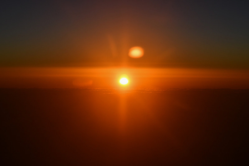 2018年元旦の初日の出