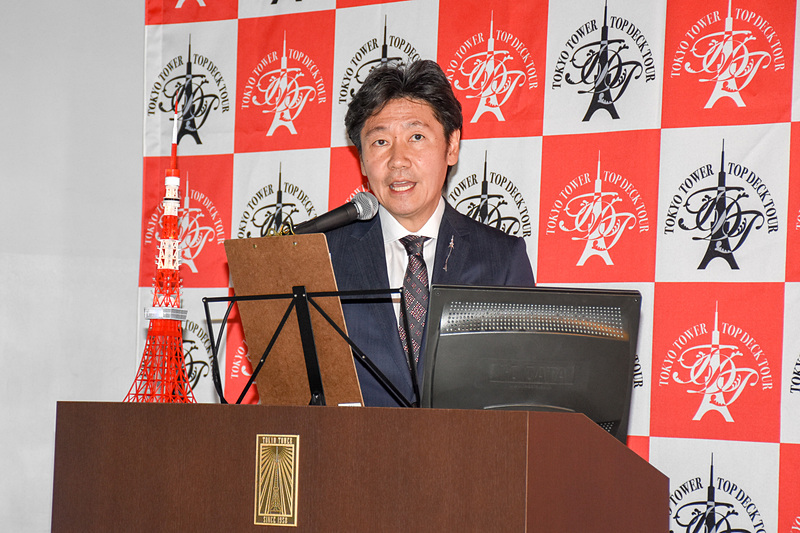 日本電波塔株式会社 代表取締役 前田伸氏