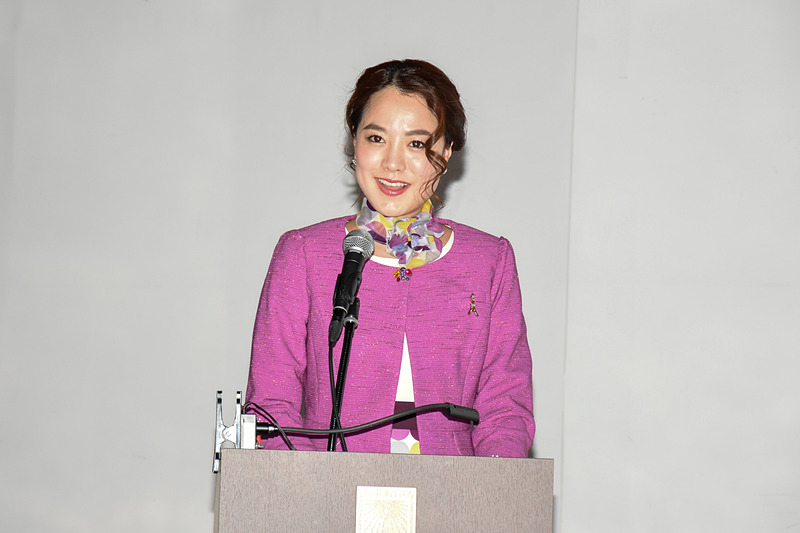 東京タワー名誉観光大使 金ヶ江悦子氏