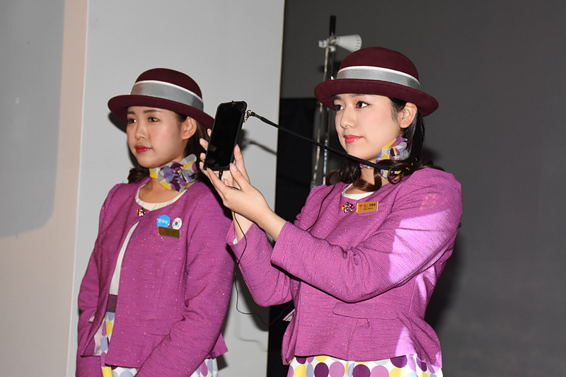 ガイドシステムはスマートフォンタイプ