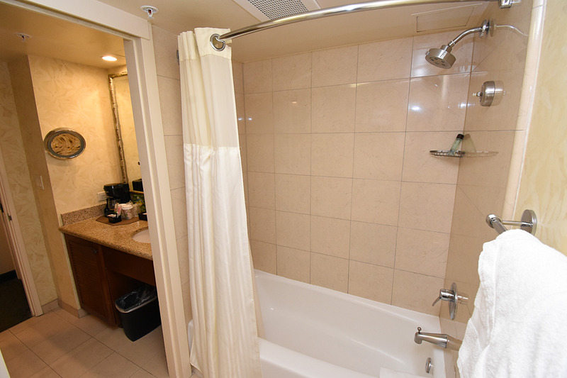 シャワーの水圧は十分