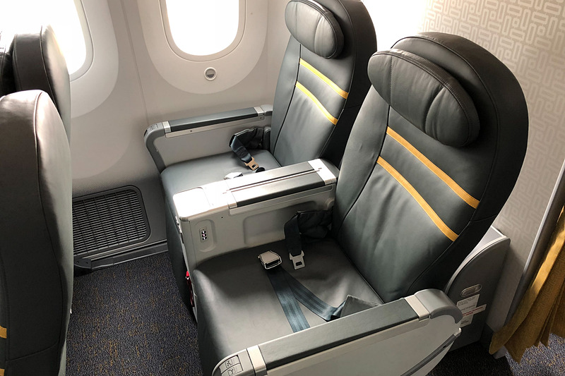 スクートとハワイ州観光局が実施したプレスツアーに参加してきた。復路はビジネスクラスにアップグレードした