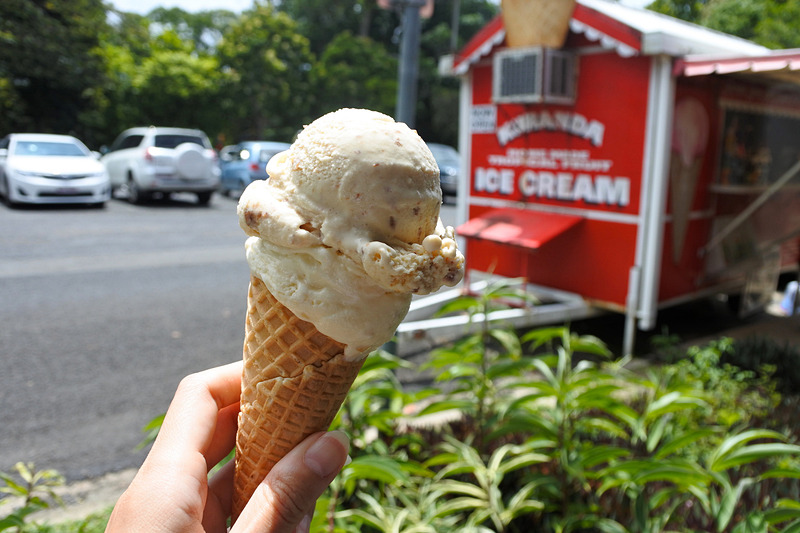 「Macadamia Nuts」と「Rum＆Rasin」をダブルで味わった