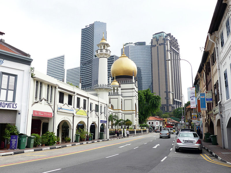 モスクが見えてきました