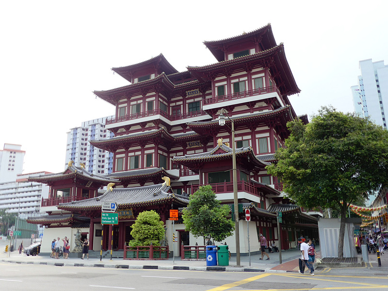 シアン・ホッケン寺院は1841年に建てられた中国寺院