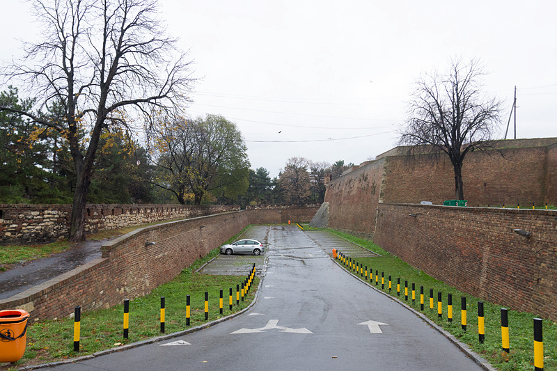 動物園などもあるカレメグダン公園。その中心となるベオグラード要塞には7つの門があり、それぞれ造形が異なっていて面白い