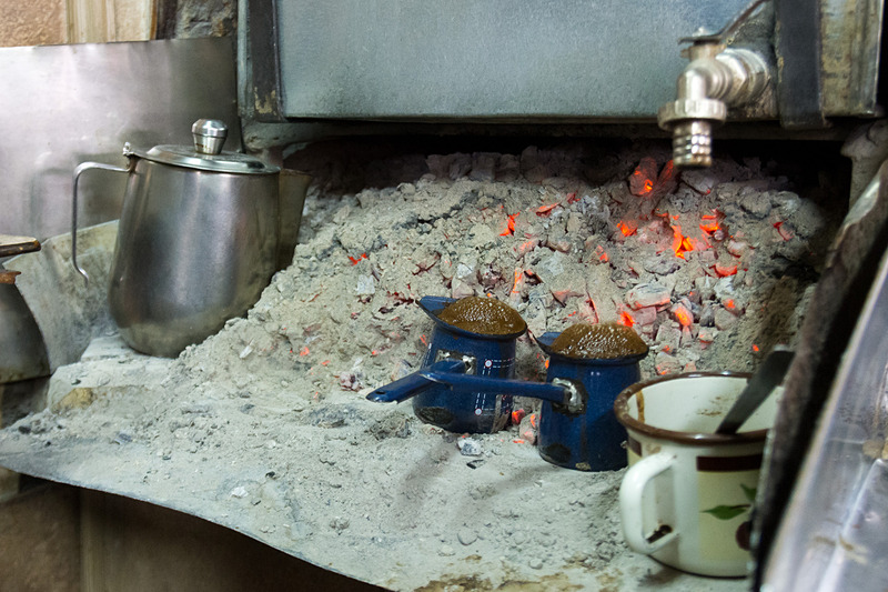 創業200年というカフェ。昔ながらの製法でのトルココーヒーを楽しめる