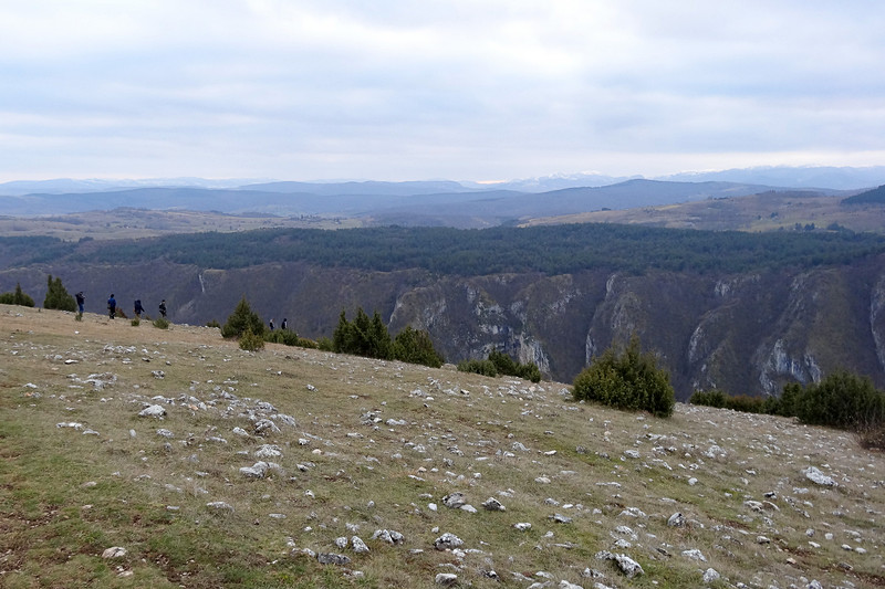 ウバッツ川の人工湖をミルことができる展望台