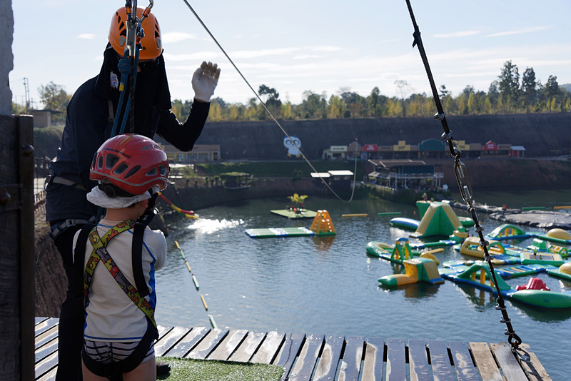 そしてジップライン
