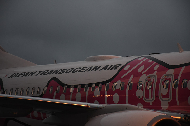 新さくらジンベエの機体上部にはWi-Fi改修を受けたことが分かるレドームがある