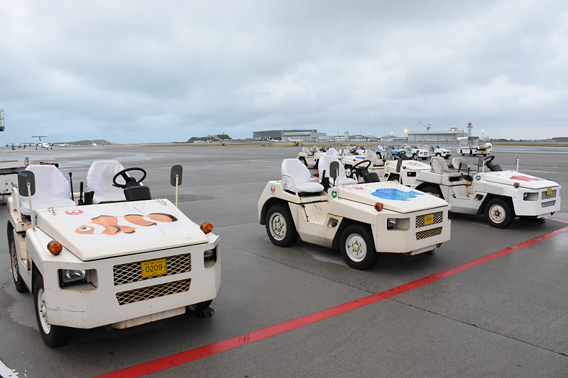 集まっていた熱帯魚車両