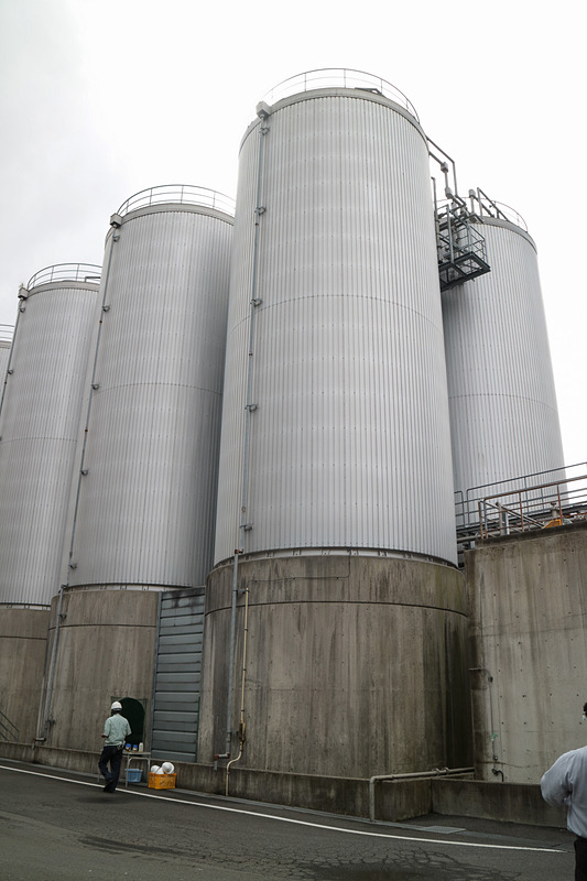 工場敷地内にあるリサイクルプラント