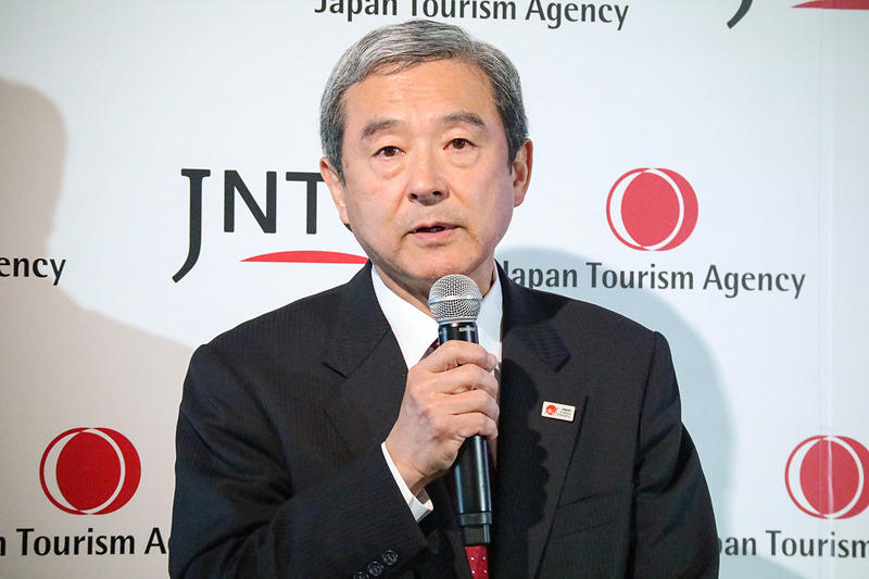 国土交通省 観光庁 長官 田村明比古氏