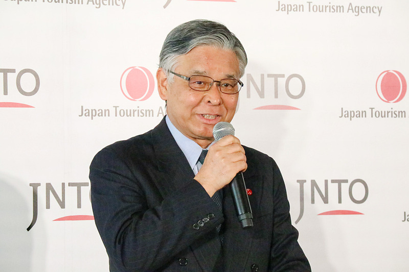 日本政府観光局 理事長 松山良一氏