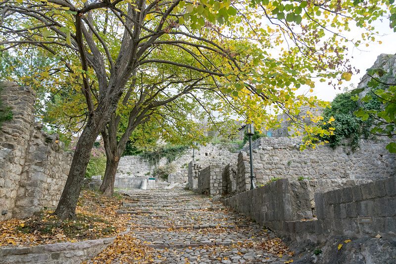 バール旧市街の要塞跡