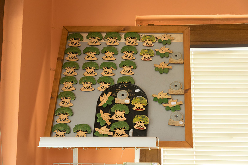 入場には1ユーロ（約140円）が必要。オフィスではお土産物も販売している