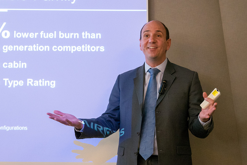 Airbus A350 XWB マーケティング・ディレクター フランソワ・オべ氏