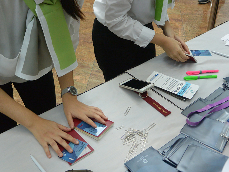 続いて乗船グループ番号を確認して