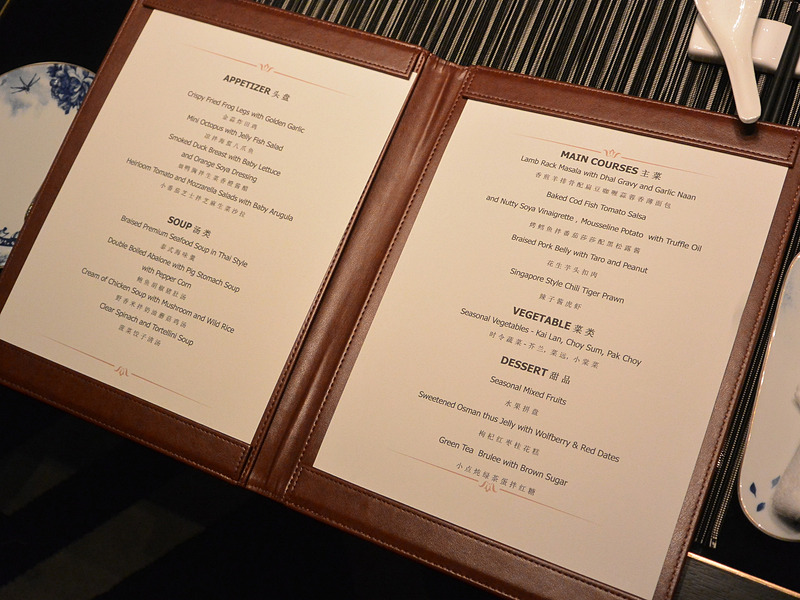 メニューは朝昼晩日替わりですべて異なる