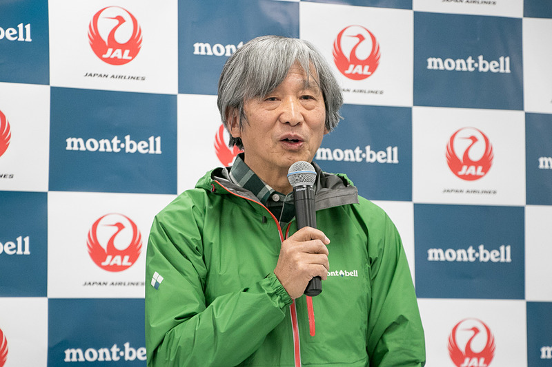 株式会社モンベル 代表取締役会長兼CEO 辰野勇氏