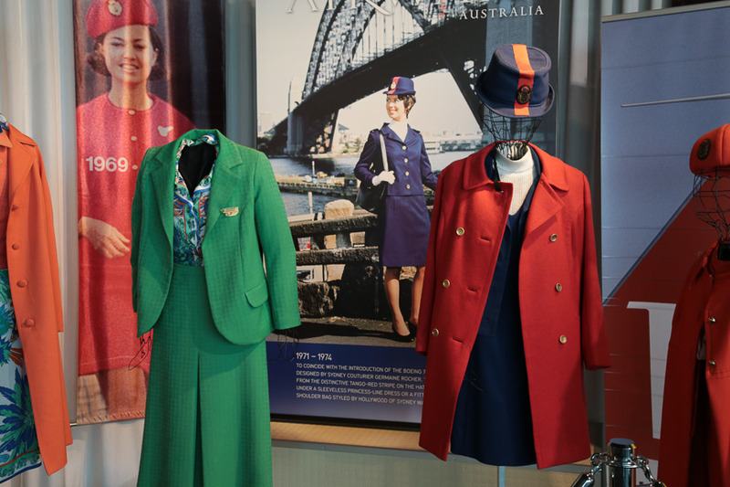 1971年から1974年の制服。ジャンボジェットが導入された時期だ