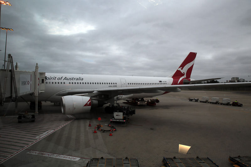 シドニー国際空港へは現地時間5時30分に到着。なんと1時間以上も早着だ