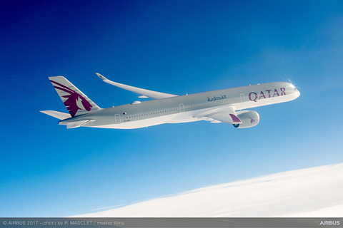 エアバス A350-1000型機の初号機、ローンチカスタマーのカタール航空へ